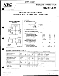GN1F4M-T1 datasheet: Hybrid transistor GN1F4M-T1