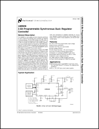 LM2636M datasheet: 5-Bit Programmable Synchronous Buck Regulator Controller LM2636M