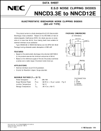 NNCD10E datasheet: Zener diode ESD, surge protection NNCD10E