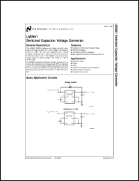LM2681M6 datasheet: Switched Capacitor Voltage Converter LM2681M6