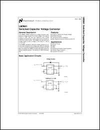 LM2681M6X datasheet: Switched Capacitor Voltage Converter LM2681M6X