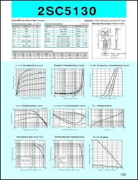 2SC5130 datasheet: Transistor For Switch Mode Power Supply 2SC5130