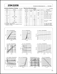 2SK2208 datasheet: MOS FET 2SK2208