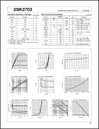 2SK2703 datasheet: MOS FET 2SK2703