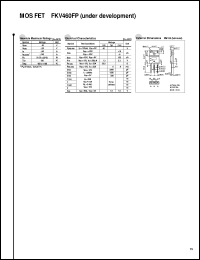 FKV460FP datasheet: MOS FET For Automotive FKV460FP