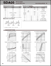 SDA05 datasheet: Surface Mount Transistor Array For Motor Drive SDA05