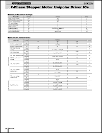 SDK03M datasheet: Surface Mount 2-Phase Unnipolar Stepper Motor Driver SDK03M