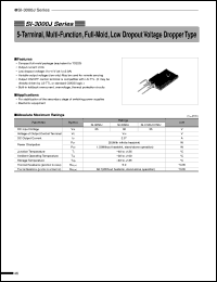 SI-3050J datasheet: Linear Regulator IC SI-3050J