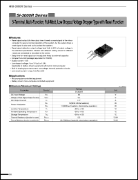 SI-3050R datasheet: Linear Regulator IC SI-3050R