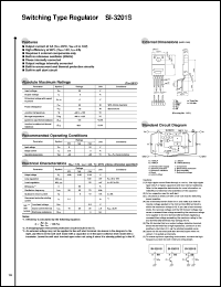 SI-3201S datasheet: Switching Regulator IC SI-3201S