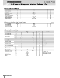 SI-7600D datasheet: 3-phase stepper motor driver SI-7600D