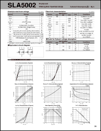 SLA5002 datasheet: MOS FET Array For Sink Drive SLA5002