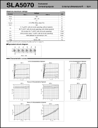 SLA5070 datasheet: MOS FET Array For Sink Drive SLA5070