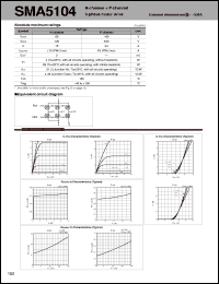 SMA5104 datasheet: MOS FET Array For Motor Drive SMA5104