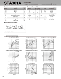 STA301A datasheet: Transistor Array For Sink Drive STA301A