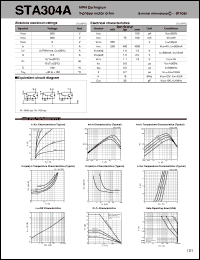 STA304A datasheet: Transistor Array For Motor Drive STA304A