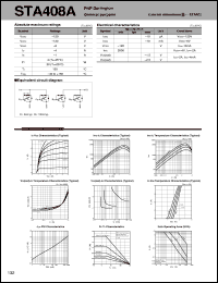 STA408A datasheet: Transistor Array For Source Drive STA408A