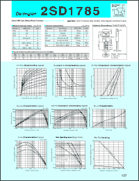 2SD1785 datasheet: Transistor For General Purpose 2SD1785