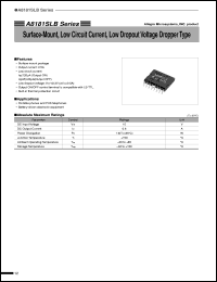 A8181SLB datasheet: Surface Mount Linear Regulator IC A8181SLB