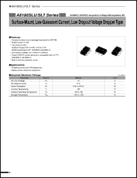 A8187SLT datasheet: Surface Mount Linear Regulator IC A8187SLT