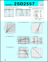 2SD2557 datasheet: Transistor For General Purpose 2SD2557