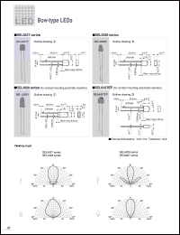 SEL4728A datasheet: Bow-Type Yellow LED Lamp SEL4728A