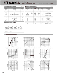 STA485A datasheet: Transistor Array For Sink Drive STA485A