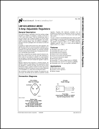 LM350AT datasheet: 3-Amp Adjustable Regulator LM350AT