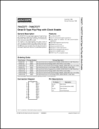 74ACT377PC datasheet:  Octal D-Type Flip-Flop with Clock Enable 74ACT377PC