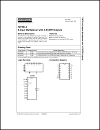 74F251ASC datasheet:  8-Input Multiplexer with 3-STATE Outputs 74F251ASC