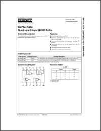 DM74ALS37AN datasheet:  Quadruple 2-Input NAND Buffers DM74ALS37AN