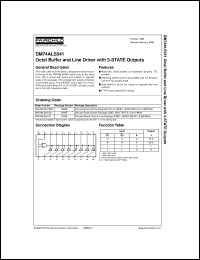 DM74ALS541SJX datasheet:  Octal Buffers and Line Drivers with 3-STATE Outputs DM74ALS541SJX