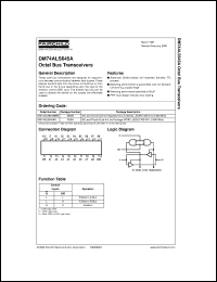 DM74ALS645AWM datasheet:  Octal Bus Transceivers DM74ALS645AWM