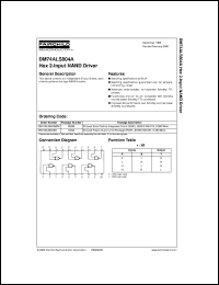 DM74ALS804AWM datasheet:  Hex 2-Input NAND Driver DM74ALS804AWM