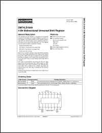 DM74LS194AMX datasheet:  4-Bit Bidirectional Universal Shift Register DM74LS194AMX