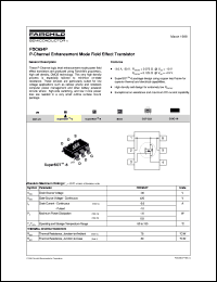 FDC654P datasheet:  P-Channel Enhancement Mode Field Effect Transistor FDC654P