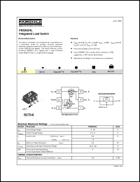 FDG6324L datasheet:  Integrated Load Switch [Preliminary] FDG6324L