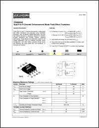FDS8958A datasheet:  Dual N & P-Channel Enhancement Mode Field Effect Transistor FDS8958A