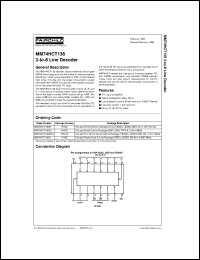 MM74HCT138SJX datasheet:  3-to-8 Line Decoder MM74HCT138SJX