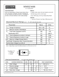 MMSZ4688 datasheet:  SOD123 Zener MMSZ4688