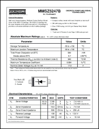 MMSZ5247B datasheet:  SOD123  Zener MMSZ5247B