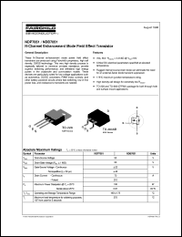 NDB7051 datasheet:  N-Channel Enhancement Mode Field Effect Transistor NDB7051