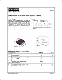 NDH8503N datasheet:  Dual N-Channel Enhancement Mode Field Effect Transistor [Obsolete] NDH8503N