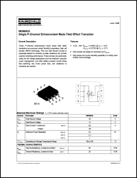 NDS8433 datasheet:  Single P-Channel Enhancement Mode Field Effect Transistor [Life-time buy] NDS8433