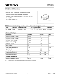 BFP280W datasheet: NPN silicon RF transistor BFP280W