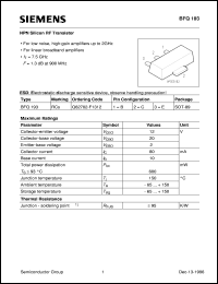 BFQ193 datasheet: NPN silicon RF transistor BFQ193