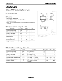 2SA2028 datasheet: Small signal silicon PNP transistor 2SA2028