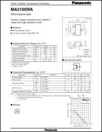 MAZ3120D datasheet: Silicon planer type zener diode MAZ3120D