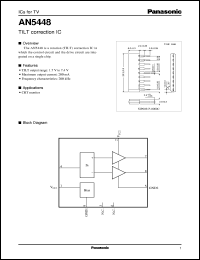 AN5448 datasheet: TILT correction IC AN5448