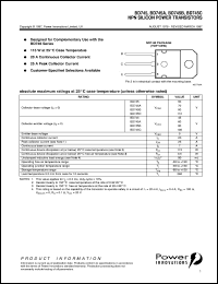 BD745 datasheet: General purpose NPN transistor BD745